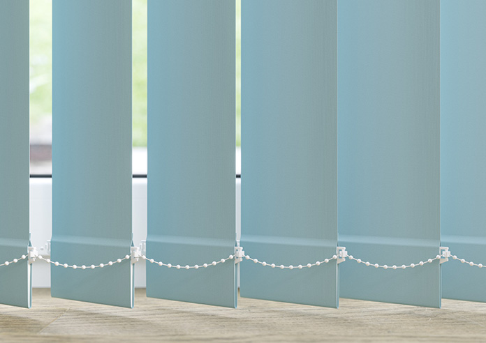 Trinity (FR Blackout), Tranquil - Vertical Blind - Image 4